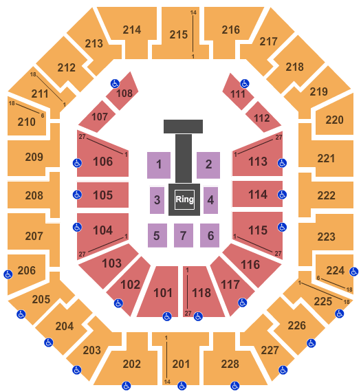 WWE Columbia Tickets WWE Live at Colonial Life Arena