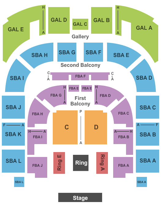 Township Auditorium WWE Seating Chart