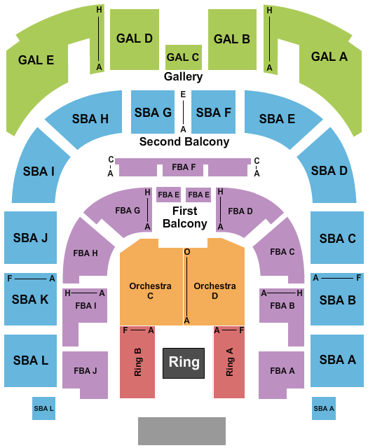 Township Auditorium WWE Seating Chart